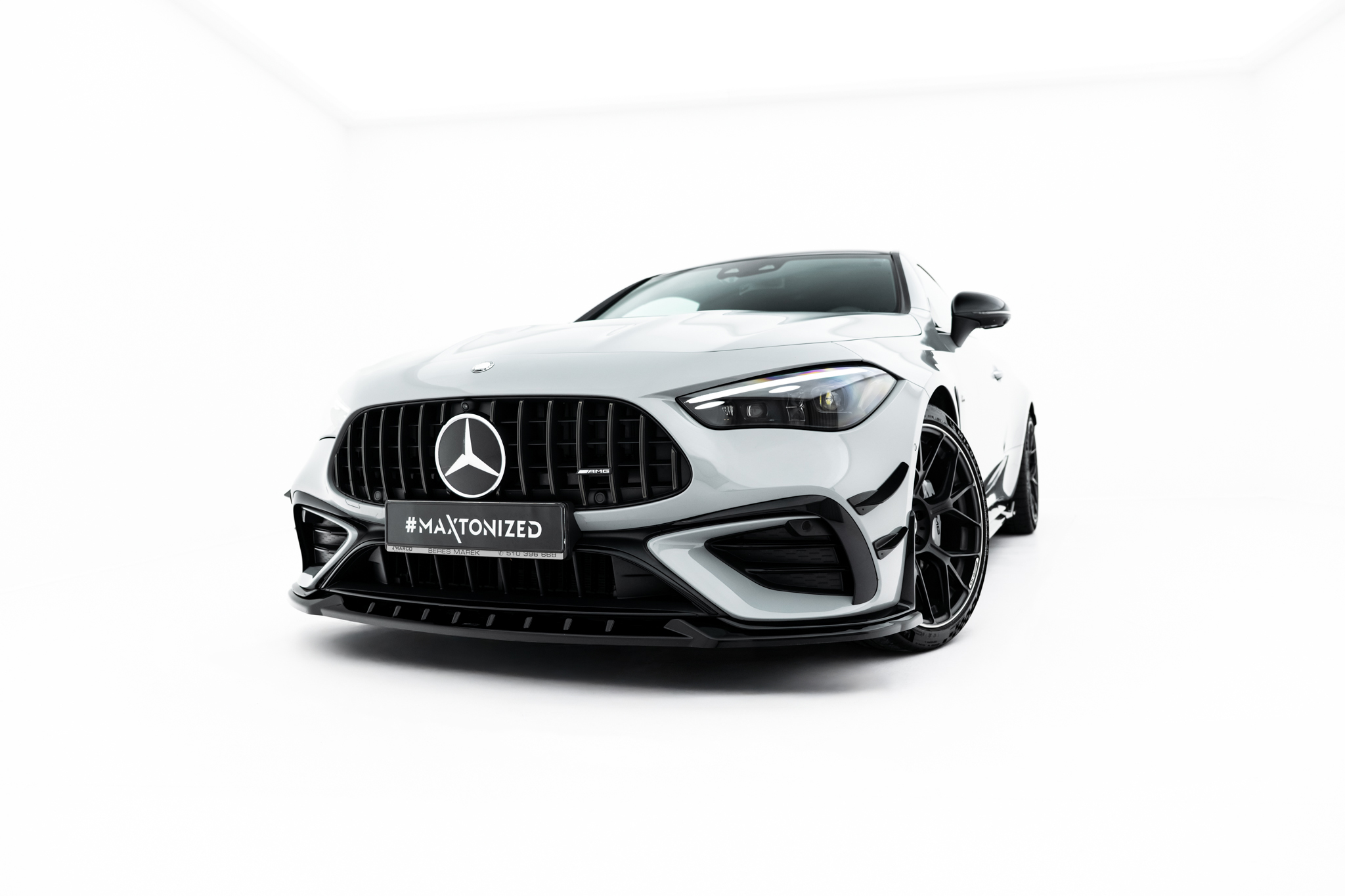 Maxton Design Передний сплиттер Mercedes-AMG CLE 53 Aero C236 — изображение 6