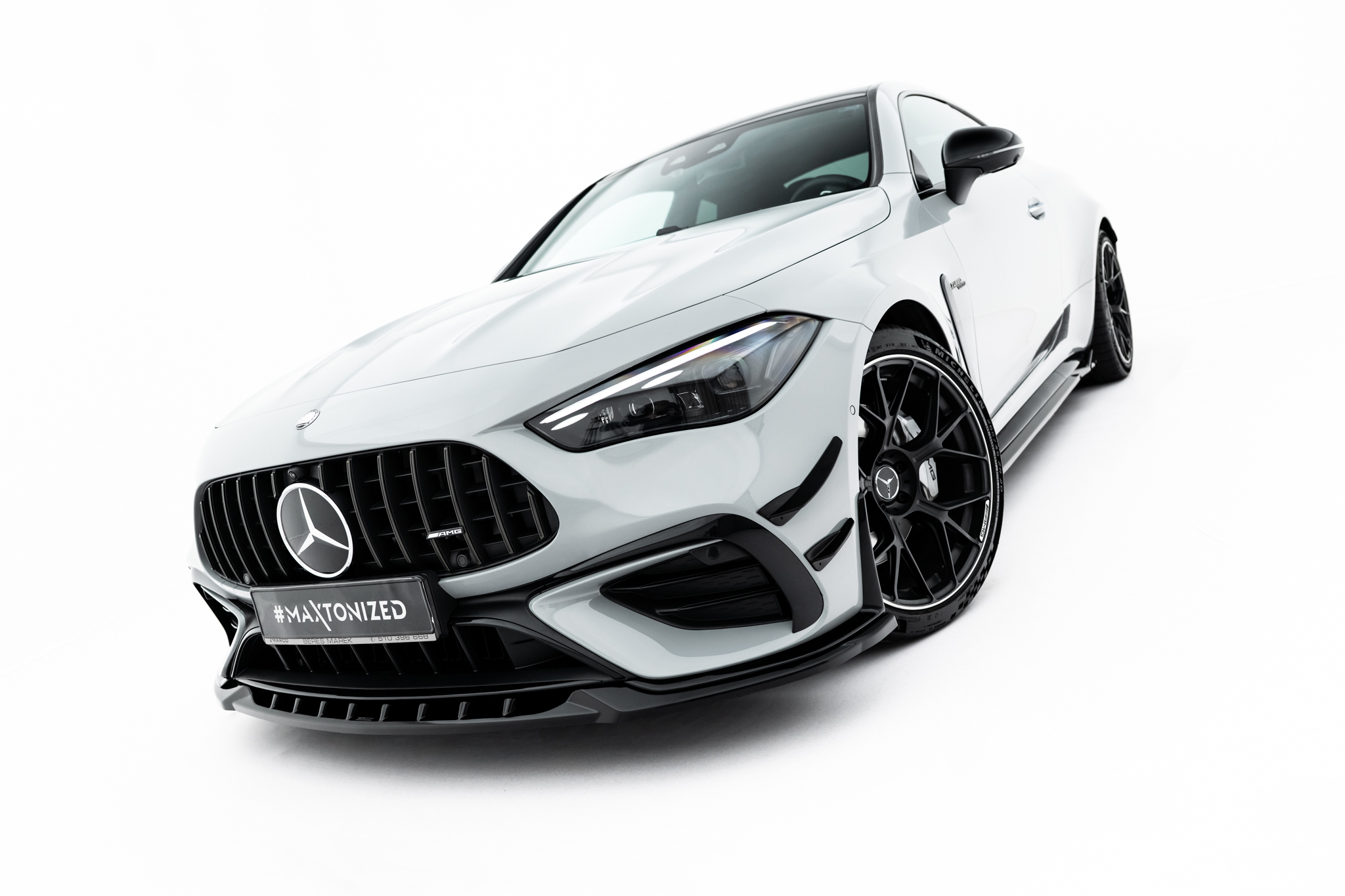 Maxton Design Передний сплиттер Mercedes-AMG CLE 53 Aero C236