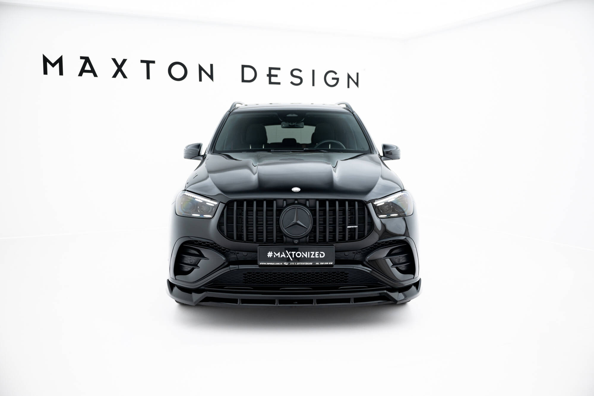 Maxton Design Передний сплиттер Mercedes-AMG GLE 53 / AMG-Line SUV / Coupe W167 Facelift / C167 Facelift — изображение 2
