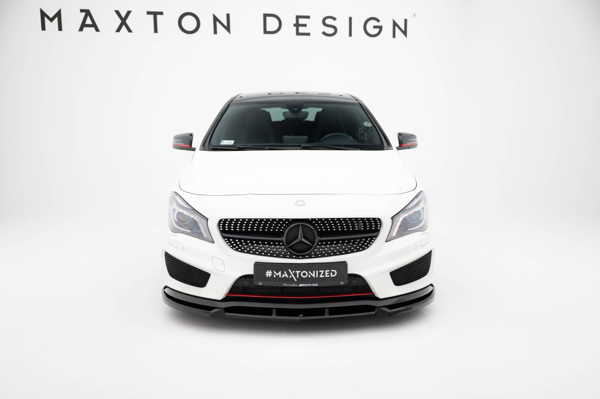 Maxton Design Передний сплиттер Mercedes-Benz CLA AMG-Line C117 — изображение 2