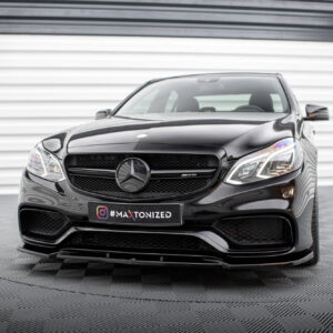 Maxton Design Передний сплиттер Mercedes-Benz E63 AMG седан W212 рестайлинг