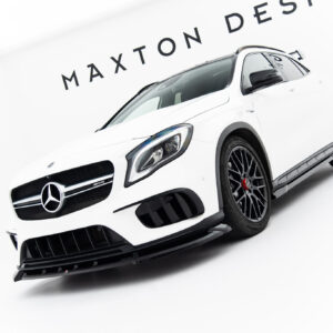 Maxton Design Передний сплиттер Mercedes-Benz GLA 45 AMG X156 рестайлинг