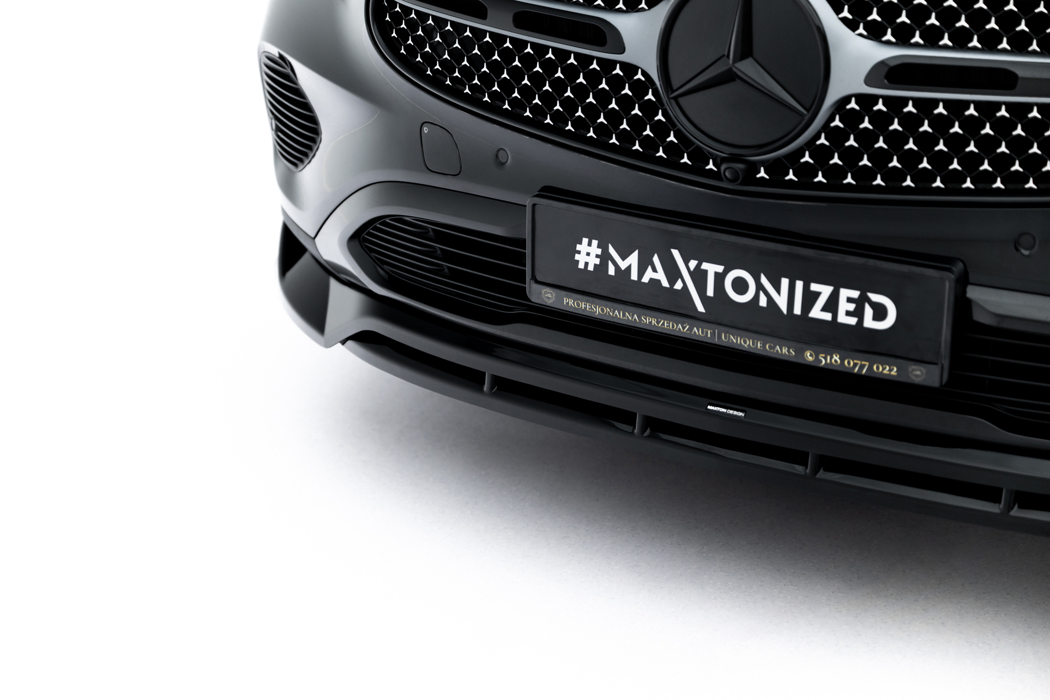 Maxton Design Передний сплиттер Mercedes-Benz GLC Coupe C254 — изображение 5