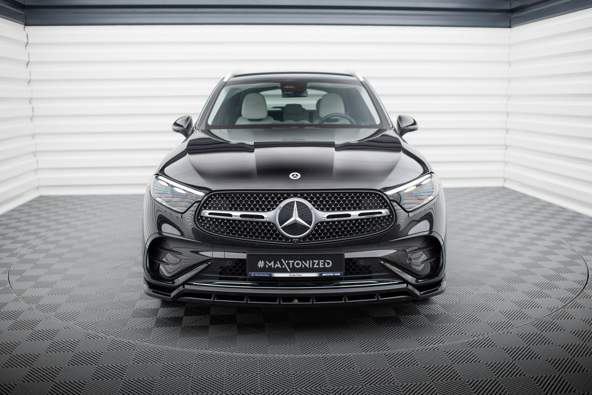 Maxton Design Передний сплиттер Mercedes-Benz GLC SUV / Coupe AMG-Line X254 / C254 — изображение 2