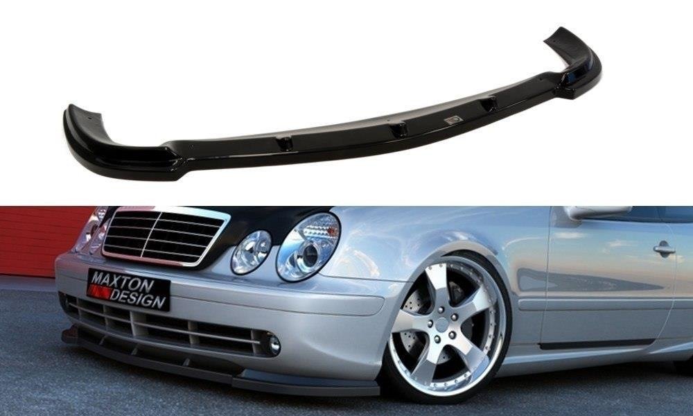 Maxton Design Передний сплиттер для Mercedes CLK W208 (для W208 AMG)