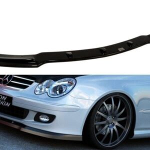 Maxton Design Передний сплиттер для Mercedes CLK W209 (рестайлинг) стандартной версии.