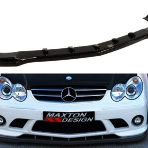 Maxton Design Передний сплиттер для Mercedes CLK W209 (для меня - CLK-209-AMG204-F1 бампер)
