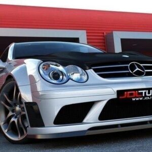 Maxton Design Передний сплиттер для Mercedes CLK W209 (для меня - CLK-209 - черный - бампер F1)