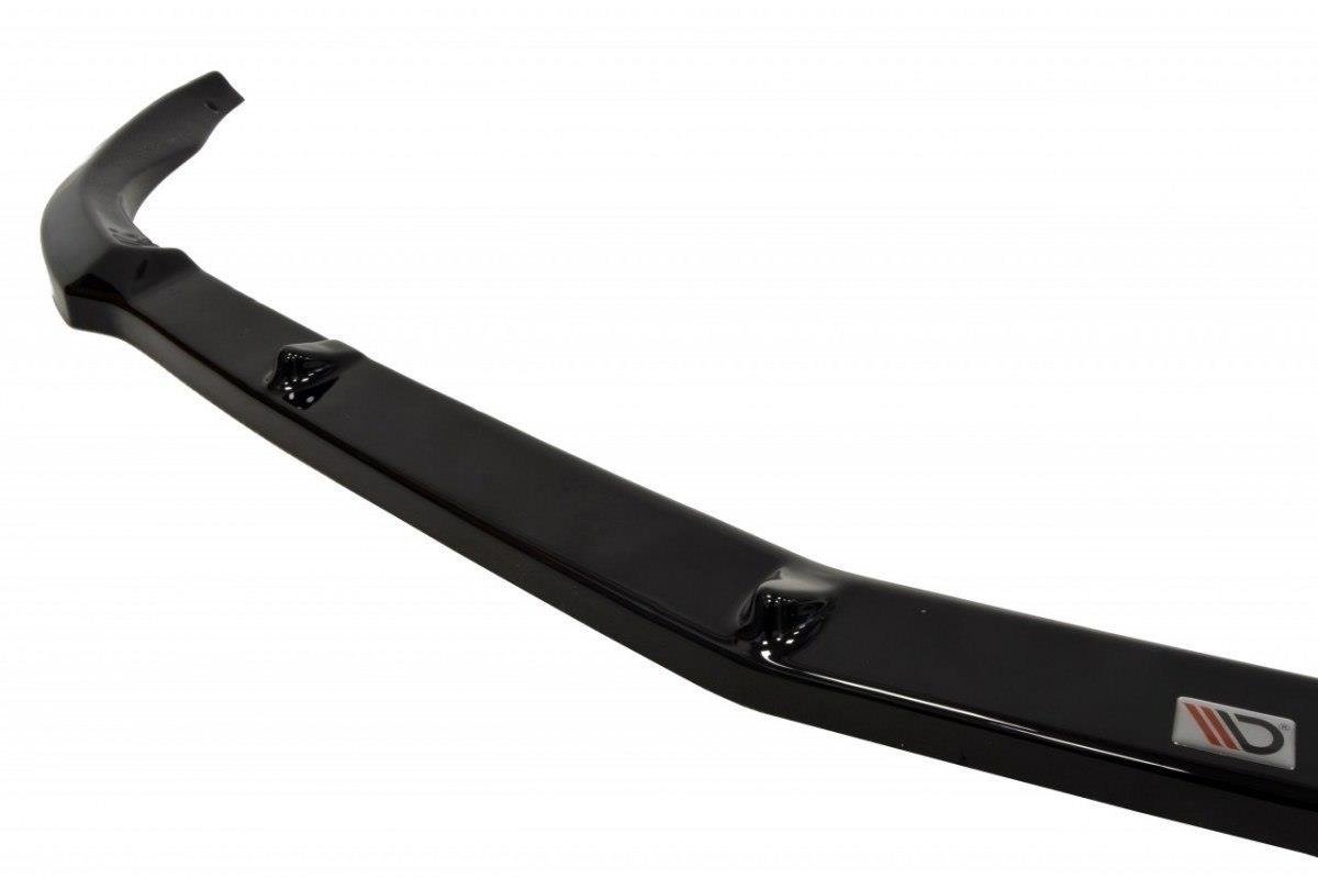 Maxton Design Передний сплиттер для Mercedes CLS C219, стандартный бампер. — изображение 4