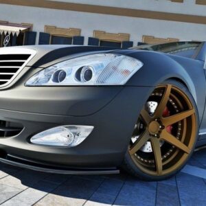 Maxton Design Передний сплиттер Mercedes S-класса W221