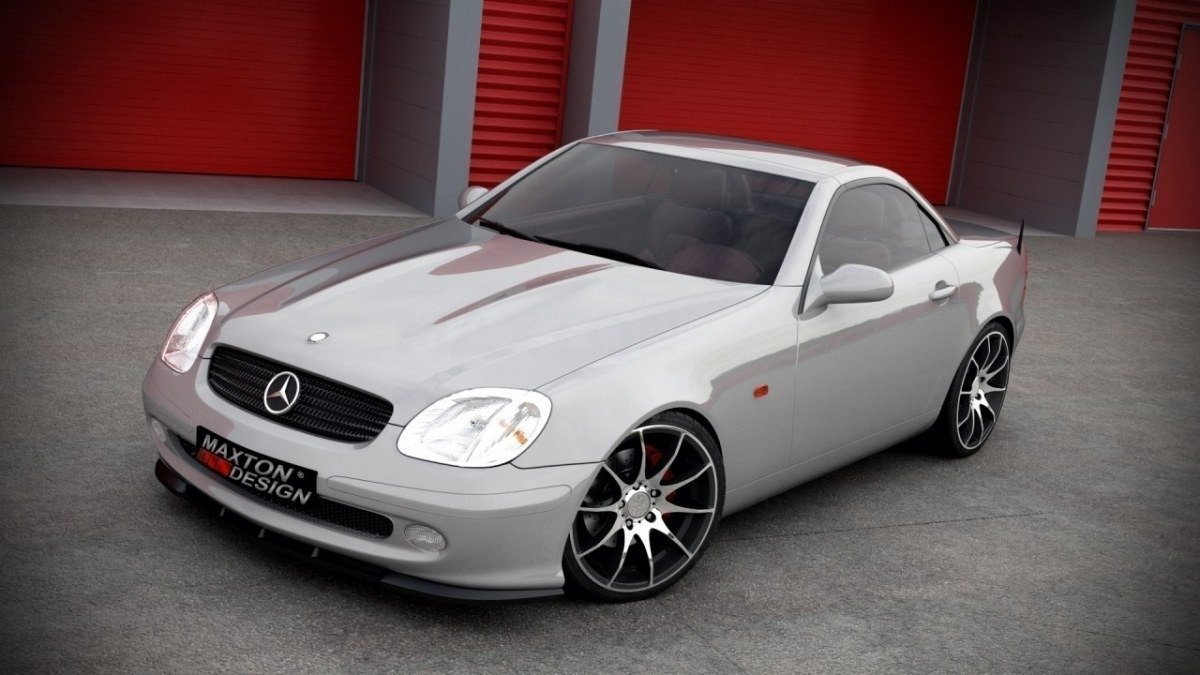 Maxton Design Передний сплиттер MERCEDES SLK R170
