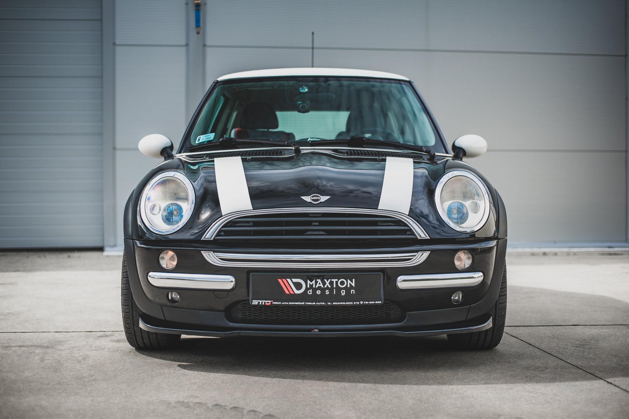 Maxton Design Передний сплиттер Mini Cooper / One R50 — изображение 2