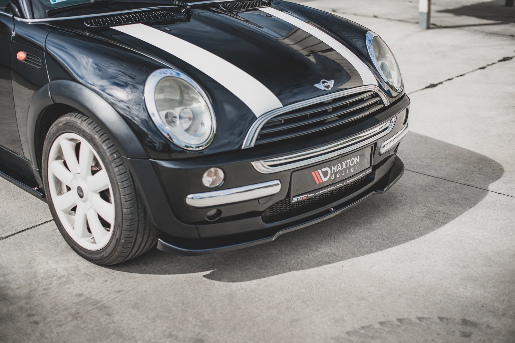 Maxton Design Передний сплиттер Mini Cooper / One R50