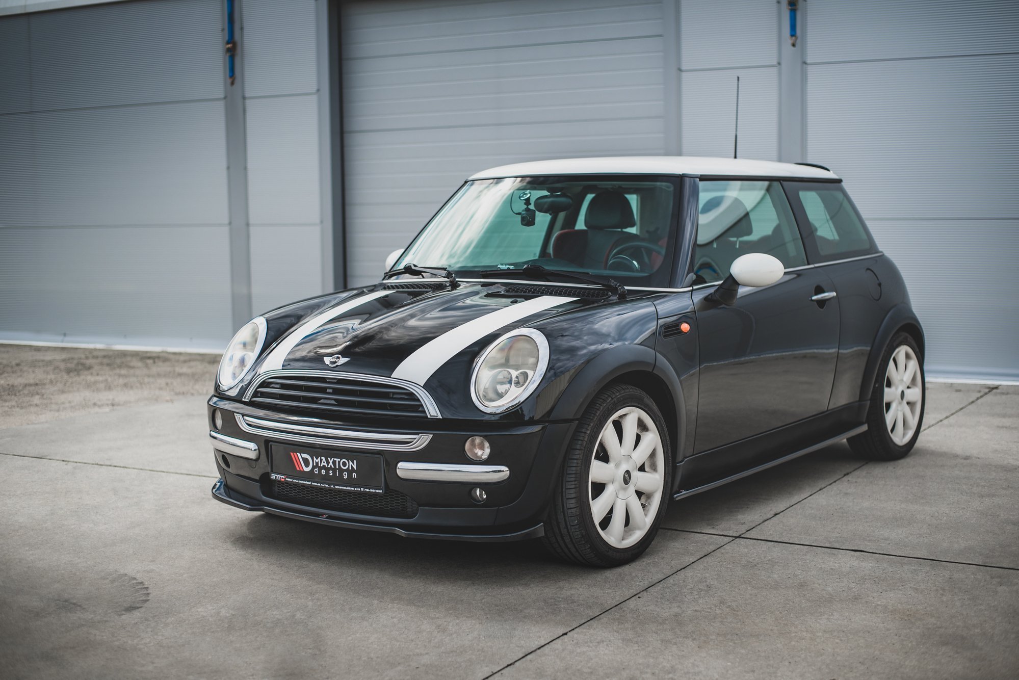Maxton Design Передний сплиттер Mini Cooper / One R50 — изображение 4