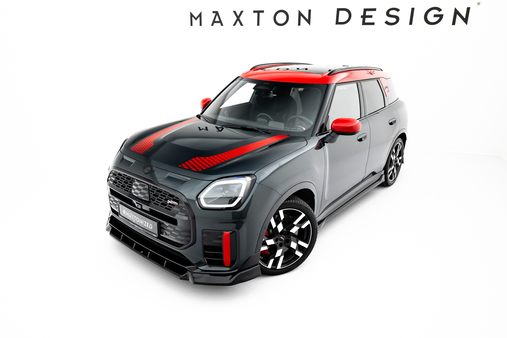 Maxton Design Передний спойлер Mini Countryman JCW U25 — изображение 2