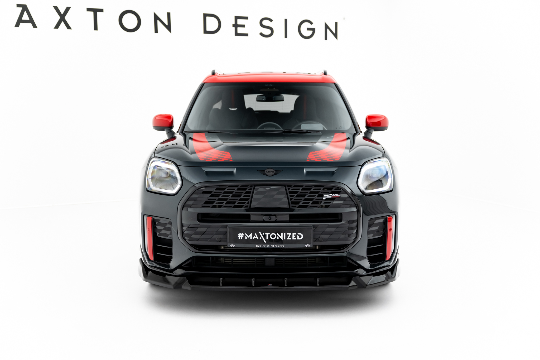 Maxton Design Передний спойлер Mini Countryman JCW U25 — изображение 4