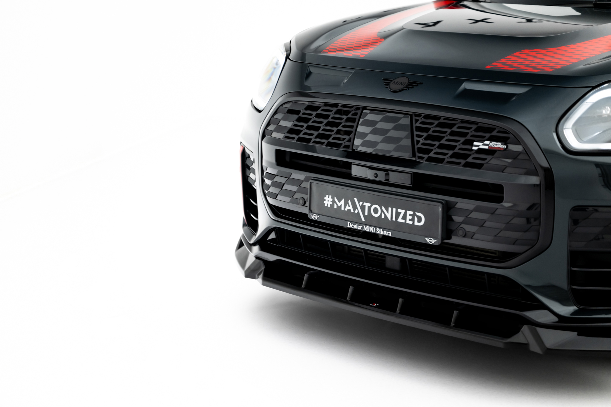 Maxton Design Передний спойлер Mini Countryman JCW U25 — изображение 5