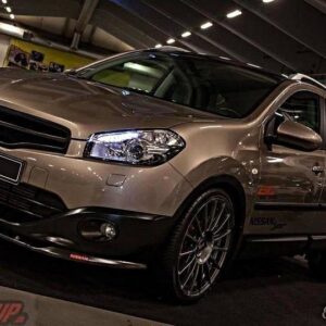 Maxton Design Передний сплиттер Nissan Qashqai (рестайлинг)