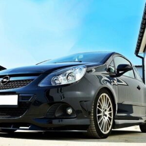 Maxton Design Передний сплиттер OPEL CORSA D NURBURG (для бампера OPC / VXR)