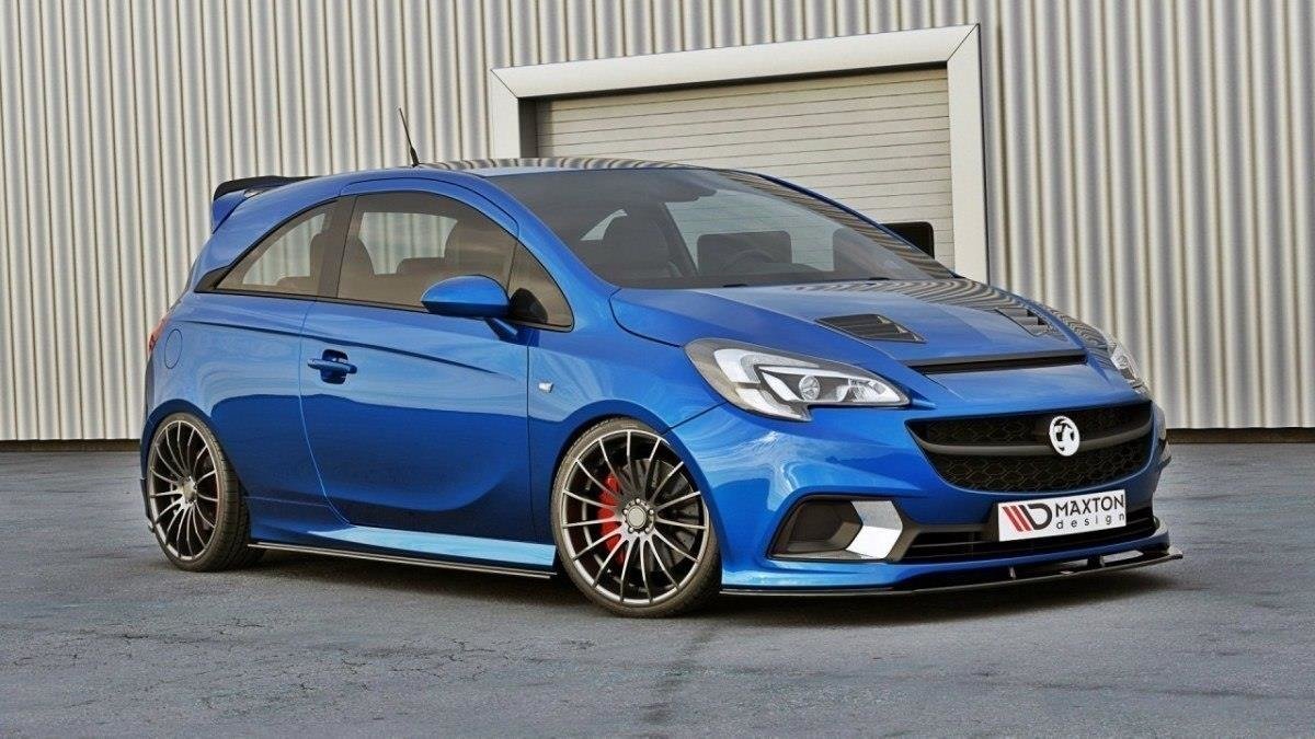 Maxton Design Передний сплиттер OPEL CORSA E OPC / VXR