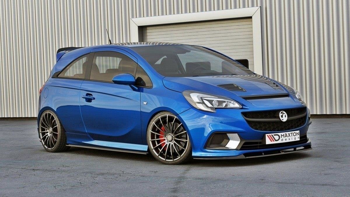 Maxton Design Передний сплиттер OPEL CORSA E OPC/VXR Нюрбург