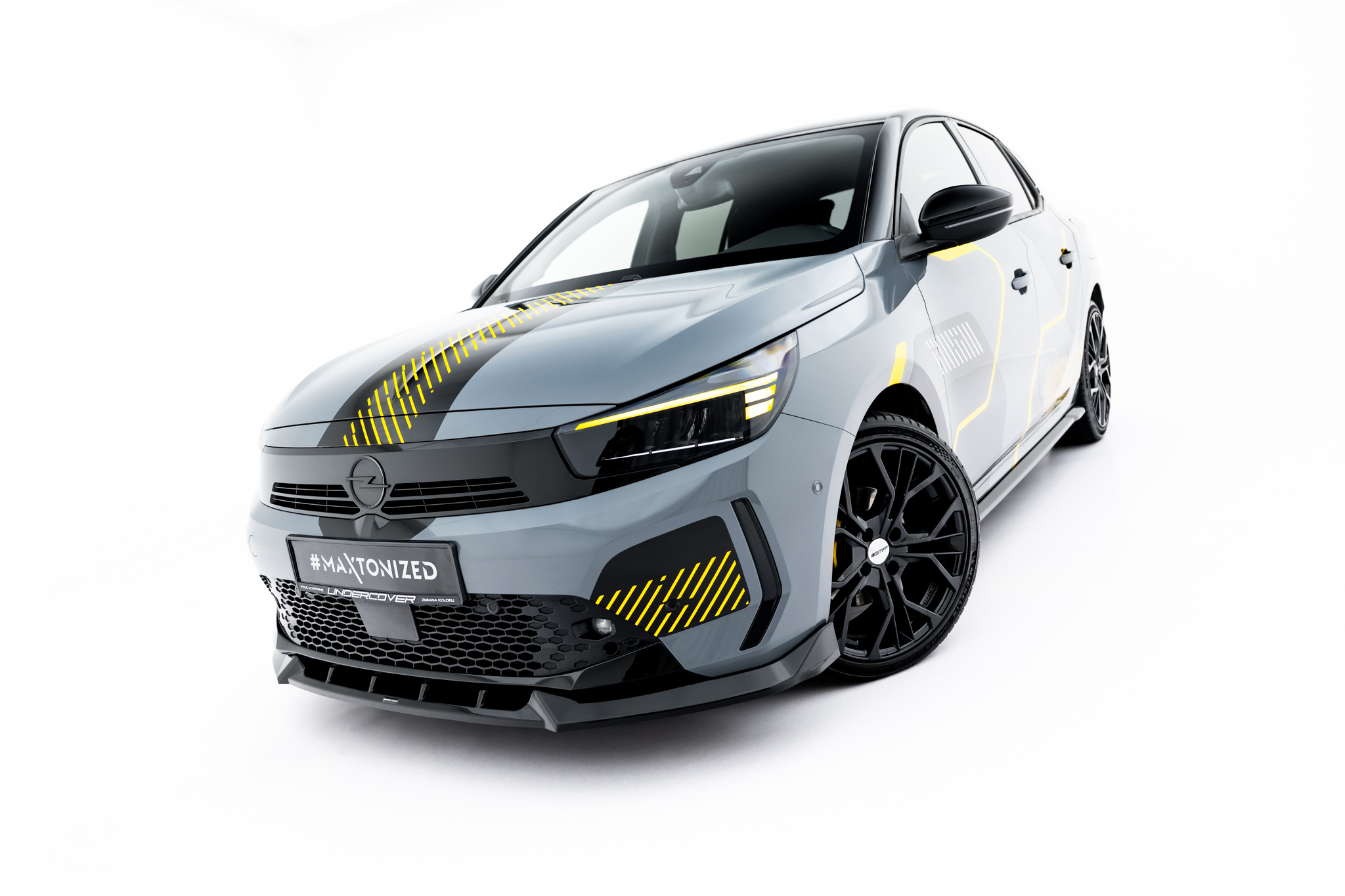 Maxton Design Передний сплиттер Opel Corsa F рестайлинг (Mk6 рестайлинг)
