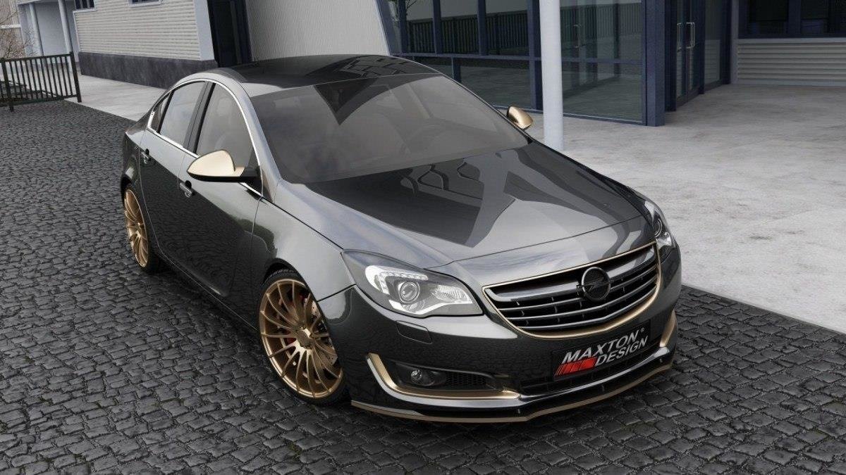 Maxton Design Передний сплиттер Opel Insignia MK1, рестайлинговая модель