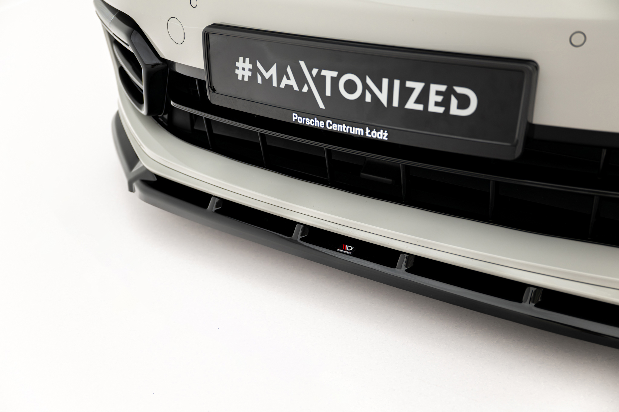 Maxton Design Передний сплиттер Porsche Panamera GTS Sport Turismo 971 Facelift — изображение 3