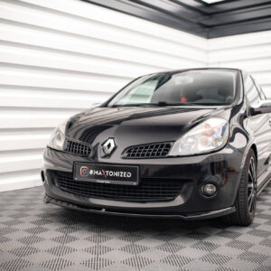 Maxton Design Передний сплиттер Renault Clio III RS