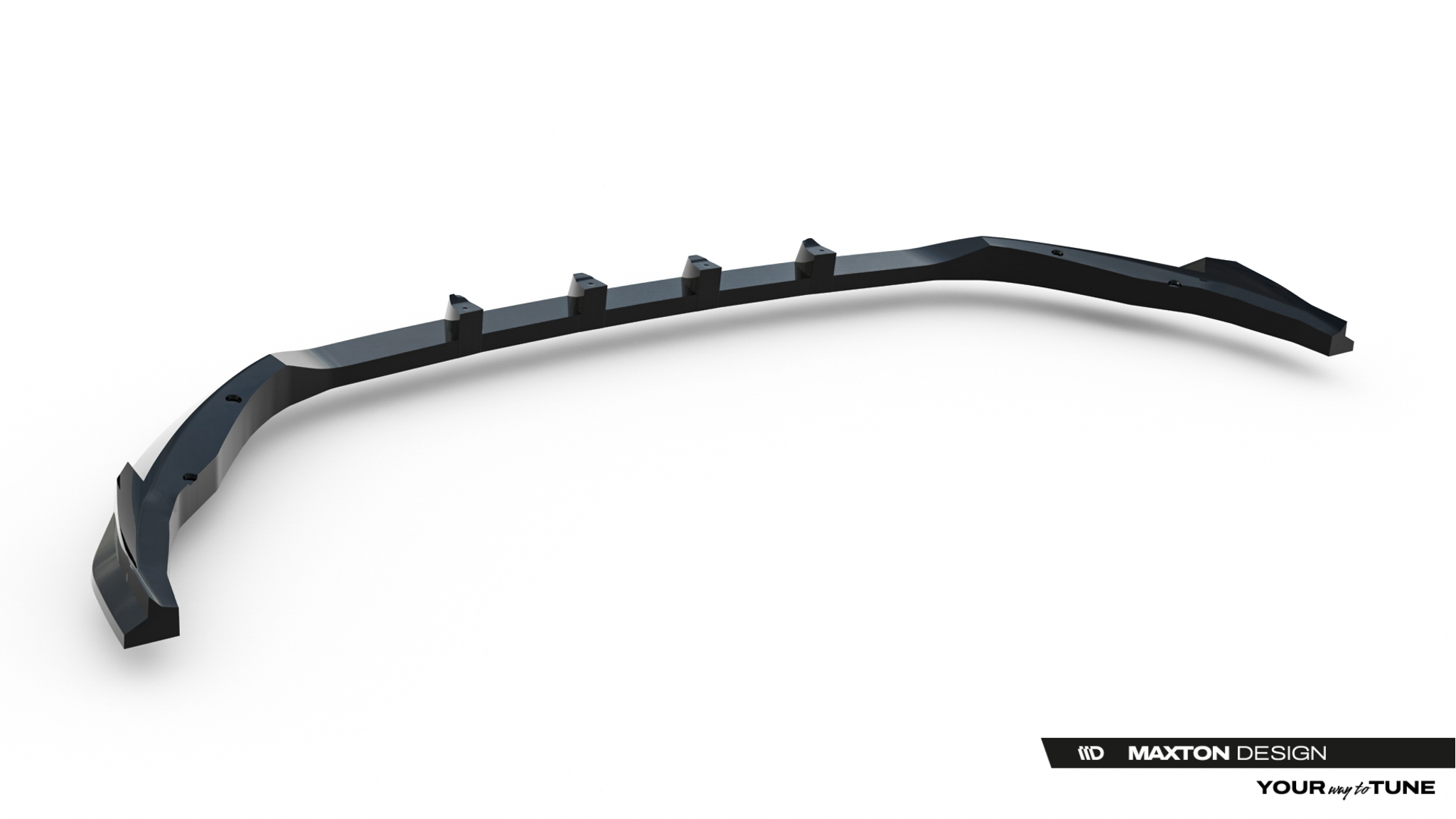 Maxton Design Передний сплиттер Renault Clio Mk5 рестайлинг — изображение 7