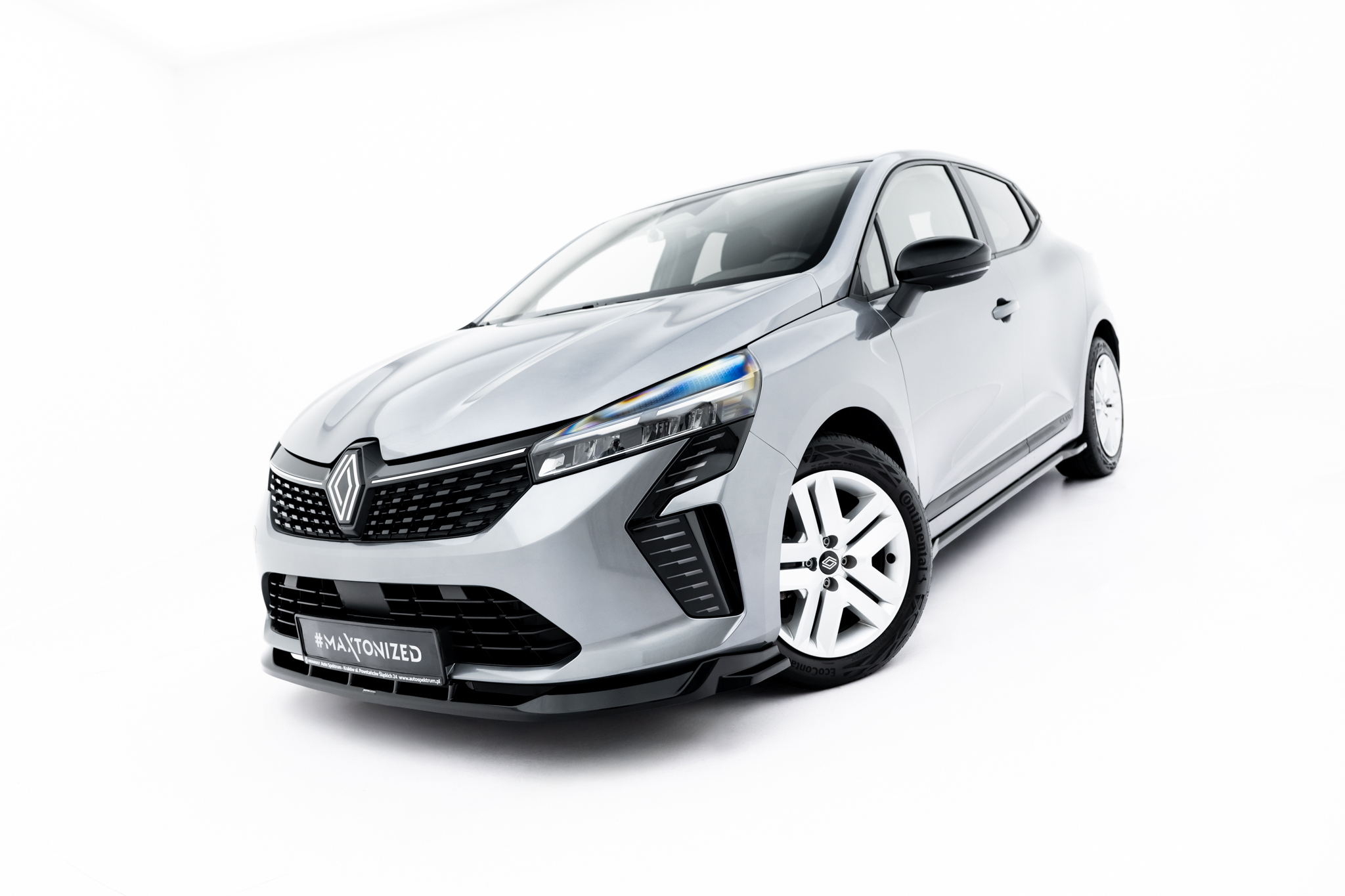 Maxton Design Передний сплиттер Renault Clio Mk5 рестайлинг