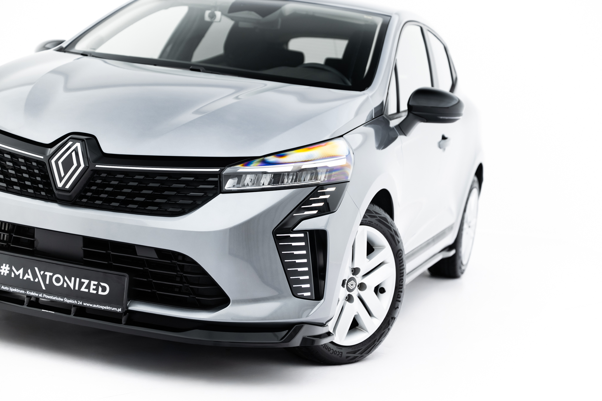 Maxton Design Передний сплиттер Renault Clio Mk5 рестайлинг — изображение 5