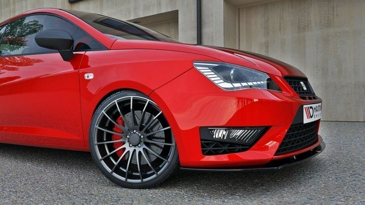 Maxton Design Передний сплиттер Seat Ibiza IV Cupra (6J) рестайлинг