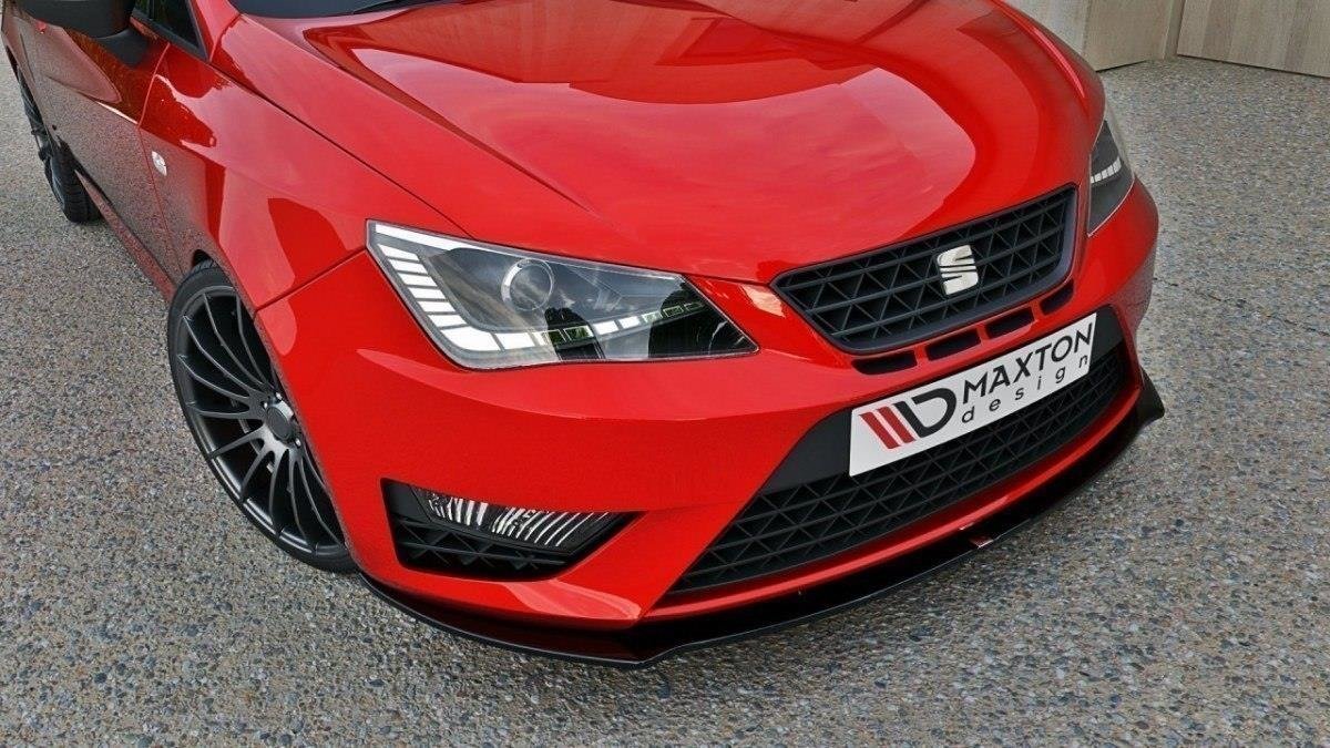 Maxton Design Передний сплиттер Seat Ibiza IV Cupra (6J) рестайлинг — изображение 2