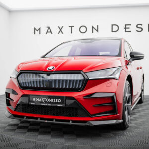 Maxton Design Передний сплиттер Skoda Enyaq Coupe iV RS