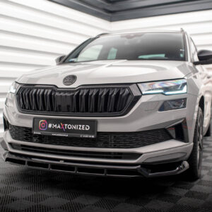 Maxton Design Передний сплиттер Skoda Karoq Sportline Mk1 Facelift