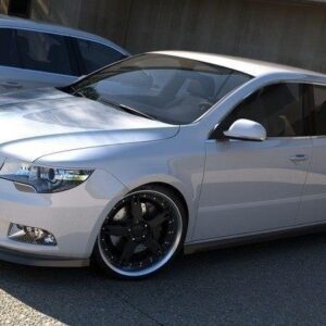 Maxton Design Передний сплиттер Skoda Superb Mk2