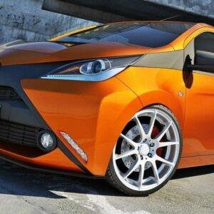 Maxton Design ПЕРЕДНИЙ СПЛИТЕР TOYOTA AYGO mk2