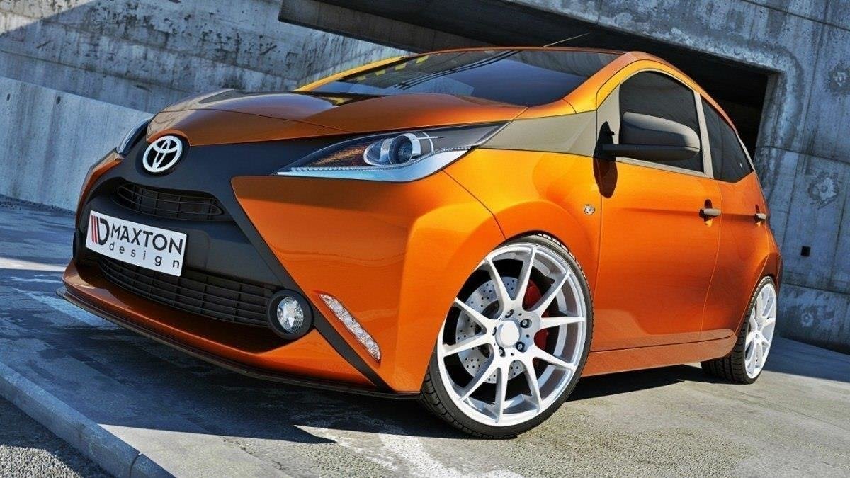 Maxton Design ПЕРЕДНИЙ СПЛИТЕР TOYOTA AYGO mk2