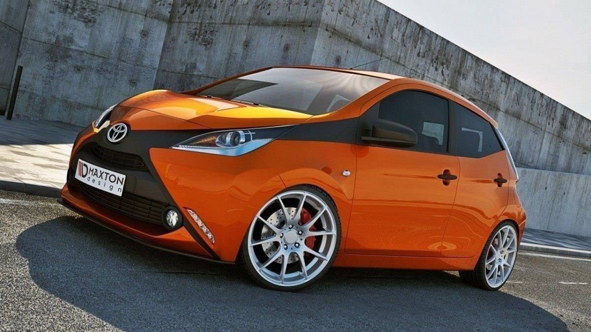 Maxton Design ПЕРЕДНИЙ СПЛИТЕР TOYOTA AYGO mk2 — изображение 2