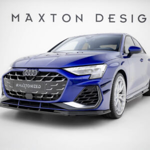 Maxton Design Передний сплиттер V.1 для Audi A3 S-Line Sedan / S3 Sedan 8Y Facelift