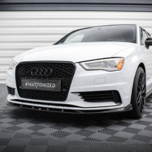 Maxton Design Передний сплиттер V.1 Audi A3 Седан 8V