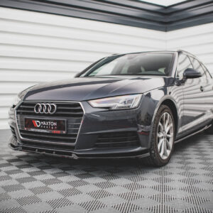 Maxton Design Передний сплиттер V.1 для Audi A4 B9