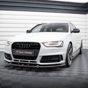 Maxton Design Передний сплиттер V.1 для Audi A4 Competition B8 (рестайлинг)