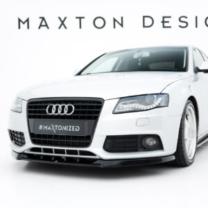 Maxton Design Передний сплиттер V.1 Audi A4 Sedan / Avant B8