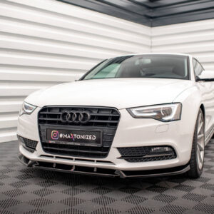 Maxton Design Передний сплиттер V.1 для Audi A5 Coupe / Sportback 8T Facelift