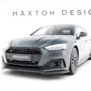 Maxton Design Передний сплиттер V.1 для Audi A5 F5 (рестайлинг)