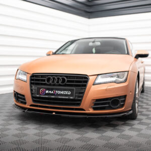 Maxton Design Передний сплиттер V.1 для Audi A7 C7
