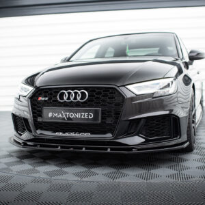 Maxton Design Передний сплиттер V.1 для Audi RS3 8V FL Sedan