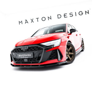 Maxton Design Передний сплиттер V.1 для Audi RS3 Sedan 8Y Facelift